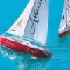 Radiostyrd Segelbåt Atlantique Jamara 5 km/h