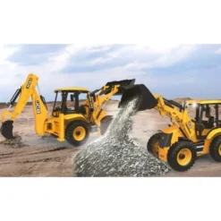 Radiostyrd Traktorgrävare JCB 4CX Jamara