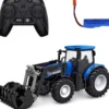 Radiostyrd Traktor med skopa, ljus och ljud