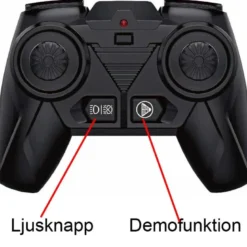 Radiostyrd Traktor med skopa, ljus och ljud