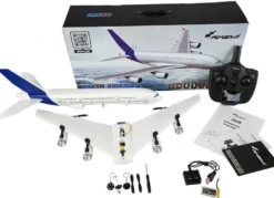 Radiostyrt Flygplan AM38 RtF Gyro 2,4 Ghz Amewi Vingspann 51 cm