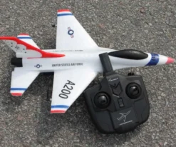 Radiostyrt Flygplan F16B Gyro Amewi Vingspann 30 cm