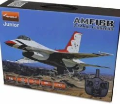 Radiostyrt Flygplan F16B Gyro Amewi Vingspann 30 cm