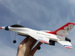 Radiostyrt Flygplan F16B Gyro Amewi Vingspann 30 cm