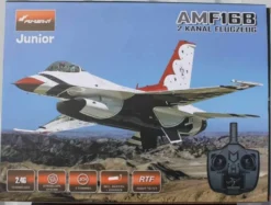 Radiostyrt Flygplan F16B Gyro Amewi Vingspann 30 cm