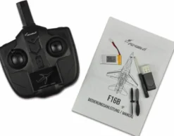 Radiostyrt Flygplan F16B Gyro Amewi Vingspann 30 cm