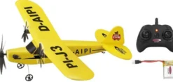 Radiostyrt Flygplan Piper J3-Club Gyro 2,4 Ghz Jamara