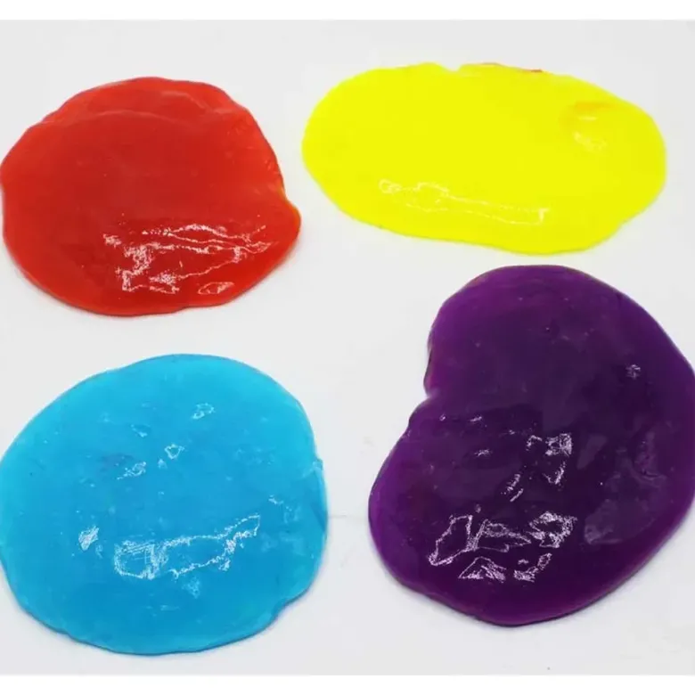 Rainbow Glitter Putty Slime