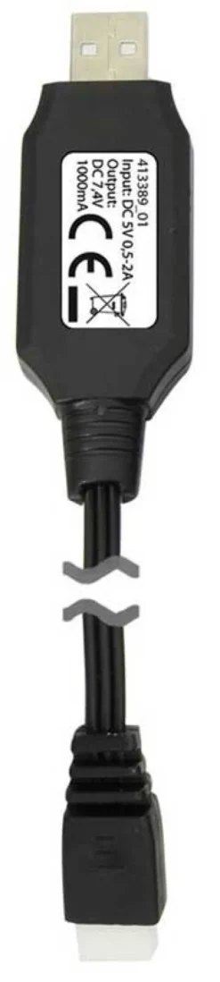 Reservdel USB Batteriladdare till Radiostyrd grävmaskin Volvo EC160E Jamara