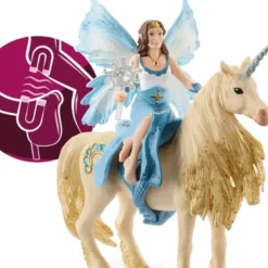 Schleich Bayala Eyela Gyllene enhörning 42508