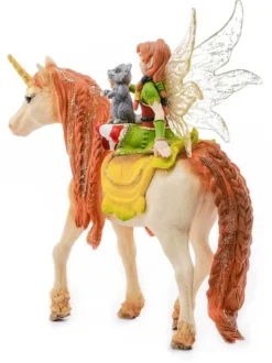 Schleich Bayala Fairy Marween med glitterenhörningmed 70567