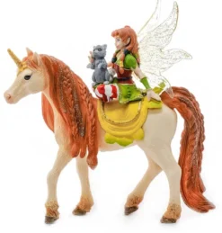 Schleich Bayala Fairy Marween med glitterenhörningmed 70567