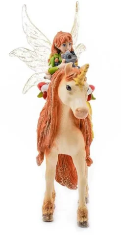Schleich Bayala Fairy Marween med glitterenhörningmed 70567