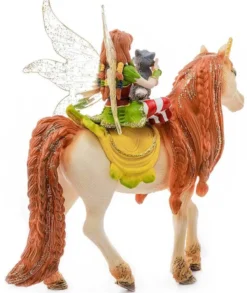 Schleich Bayala Fairy Marween med glitterenhörningmed 70567