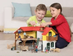 Schleich Bondgård med Figurer och Bondgårdsdjur 42407
