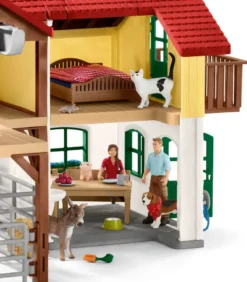 Schleich Bondgård med Figurer och Bondgårdsdjur 42407
