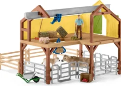 Schleich Bondgård med Figurer och Bondgårdsdjur 42407
