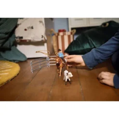 Schleich Cowgirl Team Roping Fun 42577