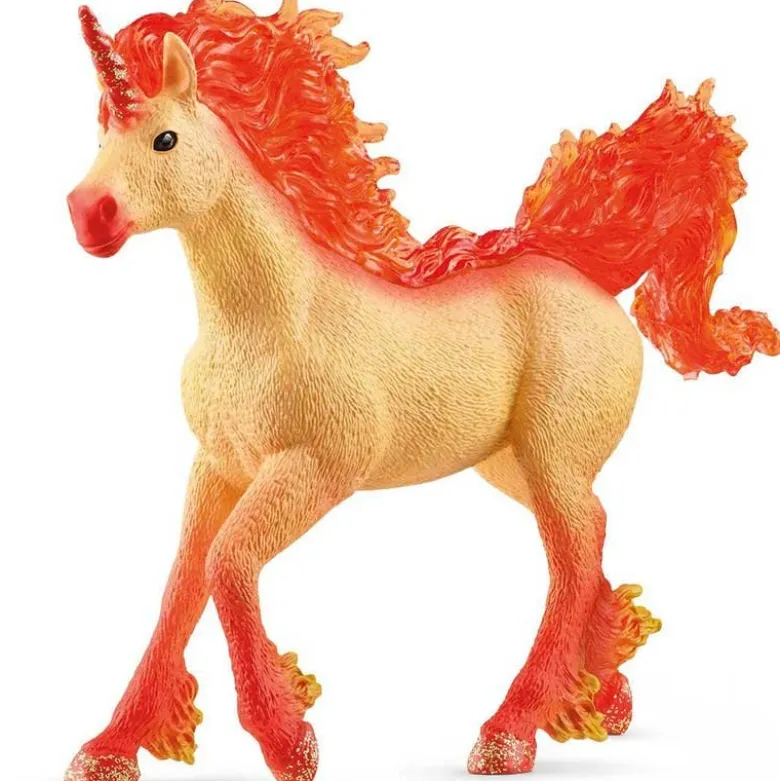 Schleich Elementa Eld enhörning Hingst 70756