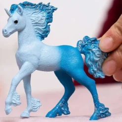 Schleich Elementa Vatten Flamma enhörning Föl 70758