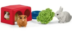 Schleich ett hem åt kaninen och marsvinet Kanin- och Marsvin bur 42500