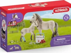 Schleich Hannahs Förstahjälpensats Islandshästar 42430