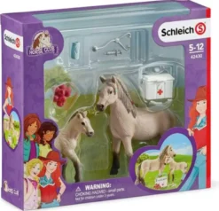 Schleich Hannahs Förstahjälpensats Islandshästar 42430