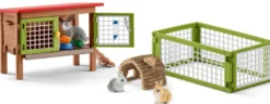 Schleich Kaninbur med Kaniner 42728