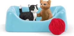 Schleich Katter med leksaker 42501