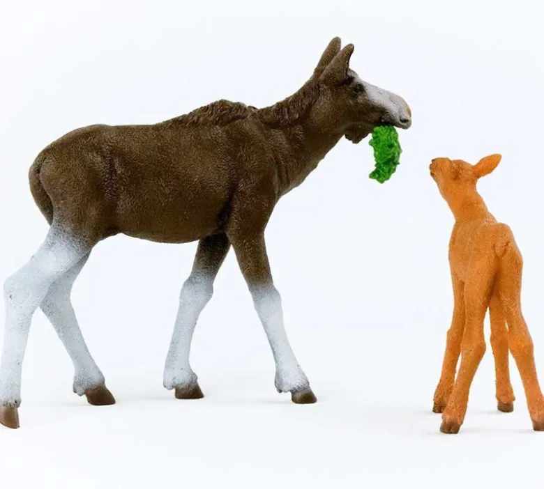 Schleich Älgfamilj Moose Family 42629