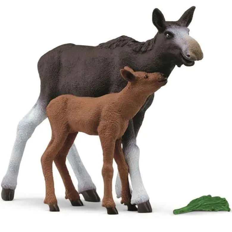 Schleich Älgfamilj Moose Family 42629