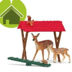 Schleich Mata skogens djur Feeding the Forest Animals 42658