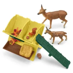Schleich Mata skogens djur Feeding the Forest Animals 42658