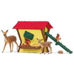 Schleich Mata skogens djur Feeding the Forest Animals 42658