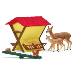 Schleich Mata skogens djur Feeding the Forest Animals 42658
