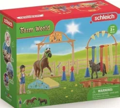 Schleich Ponnyagility Träning 42481