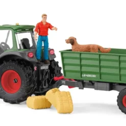 Schleich Traktor med släp 42608