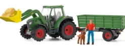 Schleich Traktor med släp 42608