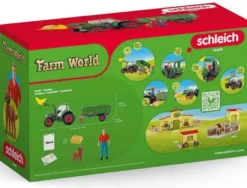 Schleich Traktor med släp 42608