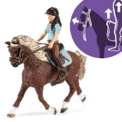 Schleich Tvättplats Horse Club Emily och Luna 42438