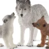Schleich Varghona med valpar 42472