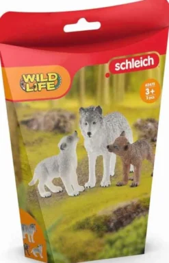 Schleich Varghona med valpar 42472