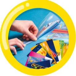 SES Flygplansorigami Origamipapper Pyssel