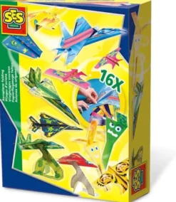SES Flygplansorigami Origamipapper Pyssel