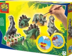 SES Gjut och måla dinosauriefigurer