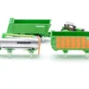 Siku Deutz Fahr Traktor med Trailer set 1848 - 1:87