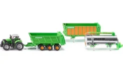 Siku Deutz Fahr Traktor med Trailer set 1848 - 1:87