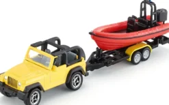 Siku Jeep Wrangler med båtsläp 1658