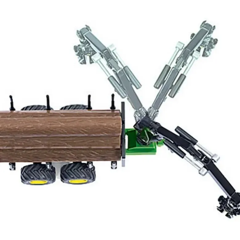 Siku John Deere 8430 med Skogskärra 1954 - 1:50