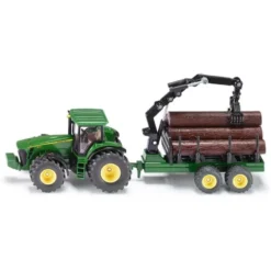 Siku John Deere 8430 med Skogskärra 1954 - 1:50